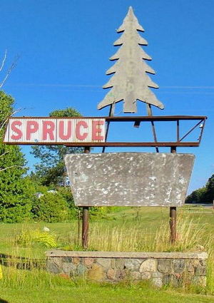 Spruce Lodge - Sign From Alan On Flickr